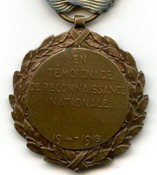Political Prisoner's Medal 1914–1918