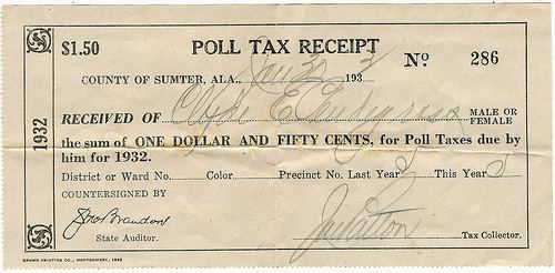 Poll tax 1000 ideas about Poll Tax on Pinterest Civil rights Civil rights