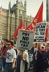 Poll tax riots httpsuploadwikimediaorgwikipediacommonsthu