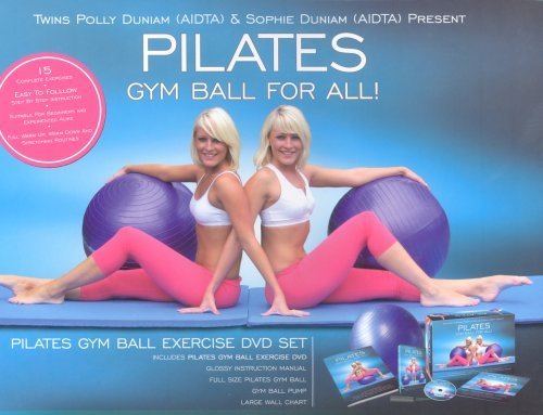 Polly Duniam Pilates Gym Ball Exercise DVD Set Amazoncouk Polly Duniam