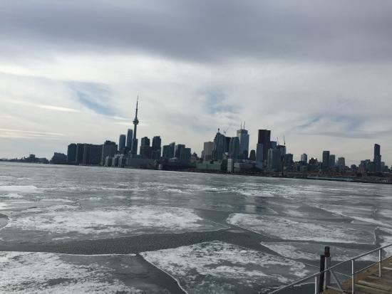 Polson Pier Toronto Skyline from Polson Pier Picture of Polson Pier Toronto