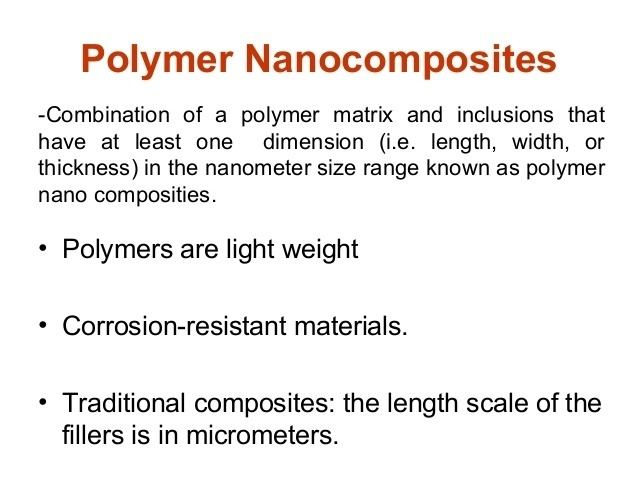 Polymer nanocomposite Polymer Nanocomposite