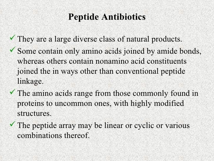 Polypeptide antibiotic httpsimageslidesharecdncomglycopeptideandpep