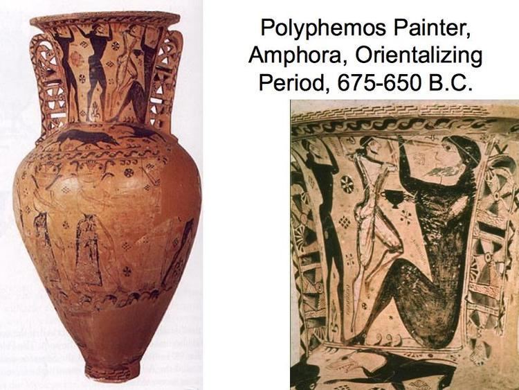 Polyphemos Painter Polyphemos Painter Amphora Orientalizing Period 675650 BC