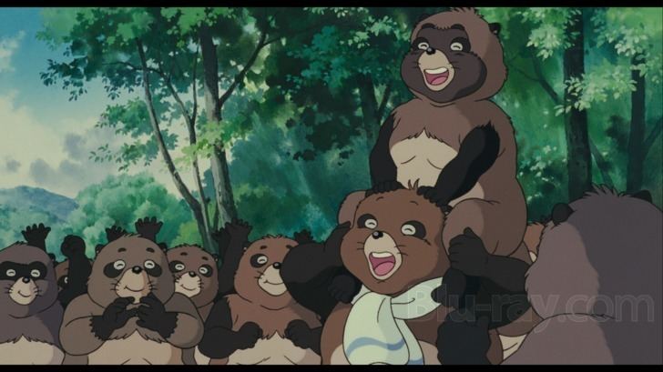 Pom Poko movie scenes With Pom Poko Disney once again adheres to the intended look of Studio Ghibli s films with a 1080p AVC encoded video presentation that retains the color 