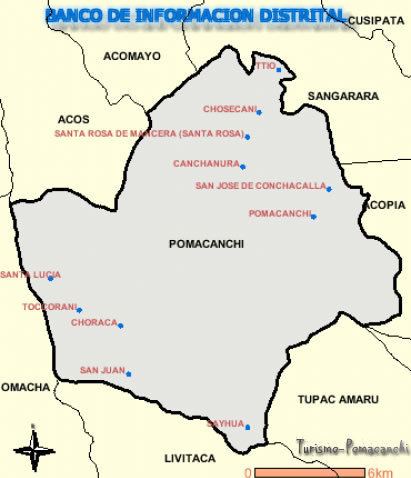 Pomacanchi District TURISMO EN POMACANCHI