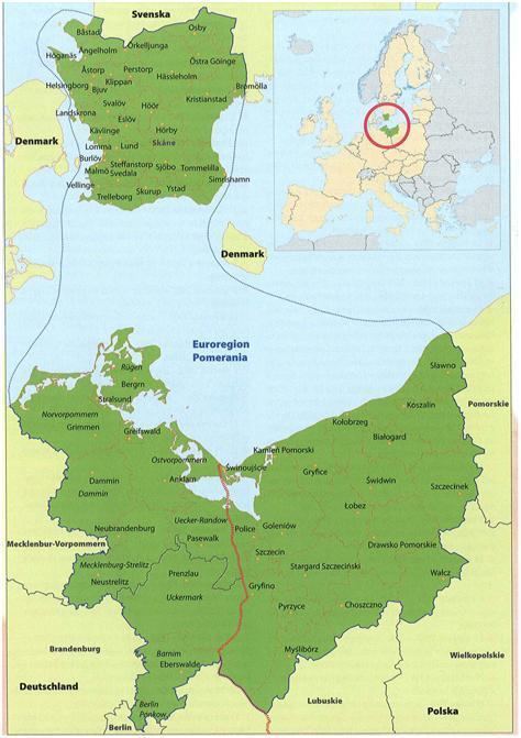 Pomerania Euroregion Historia Pomerania