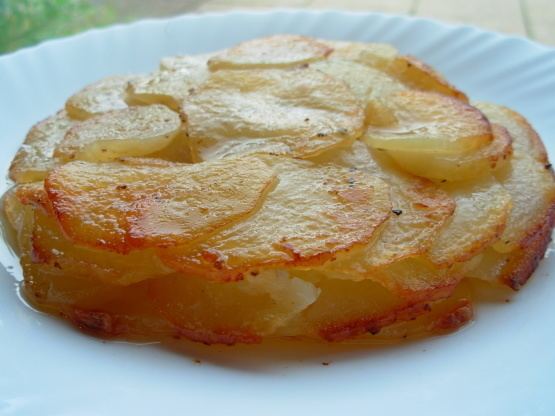 Pommes Anna Classic Pommes Anna Simple French Gratin Potato Cake Recipe Foodcom