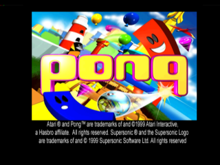 Pong: The Next Level Play Pong The Next Level Sony PlayStation online Play retro