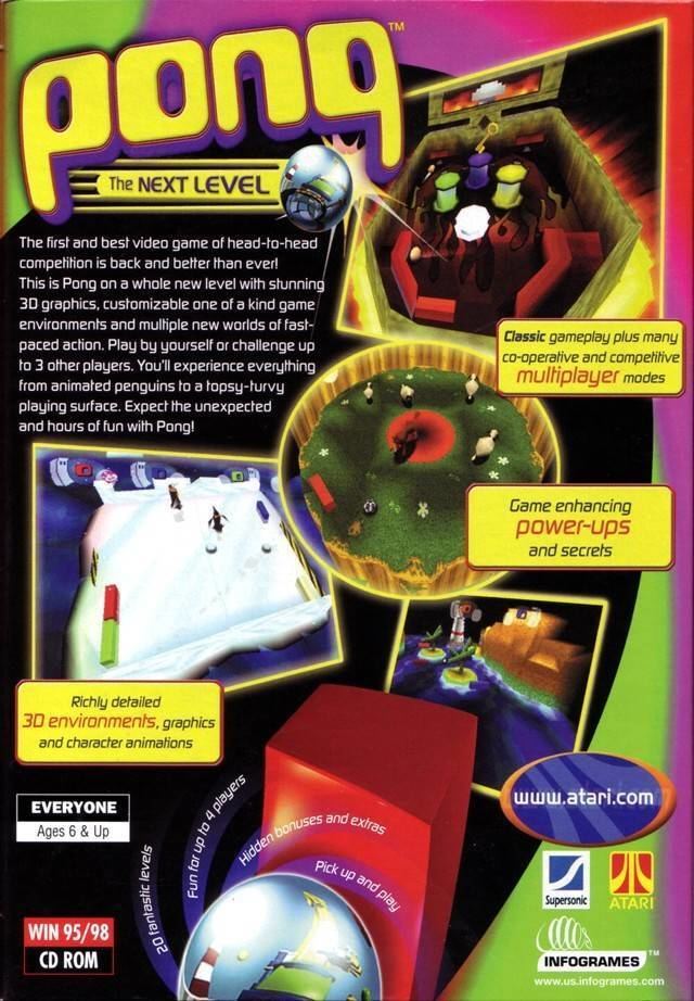 Pong: The Next Level Pong The Next Level Box Shot for PC GameFAQs