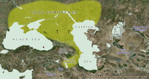 Pontic–Caspian steppe A History of IndoEuropeans Migrations and Language
