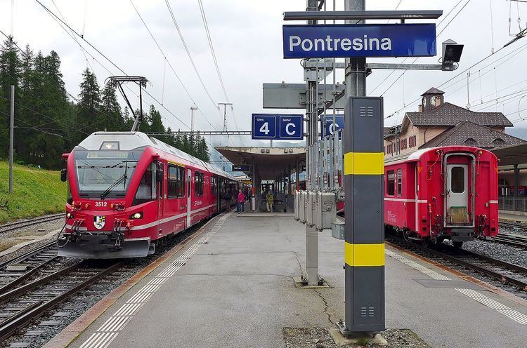 Pontresina (Rhaetian Railway station)