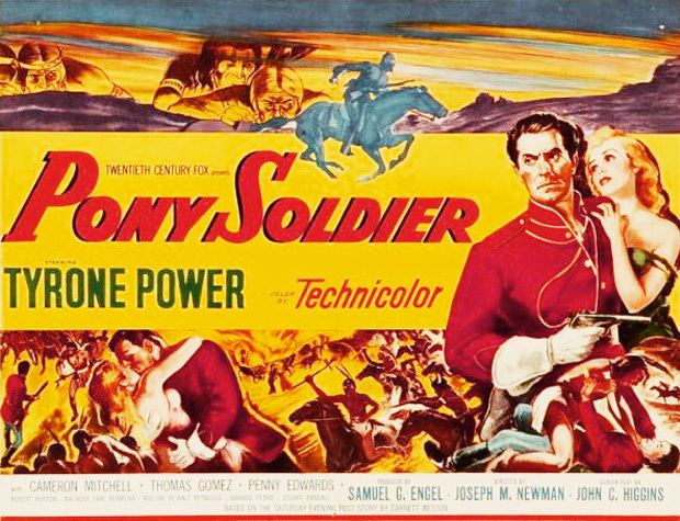 Pony Soldier Julie Reviews Tyrone Power in Pony Soldier 1952