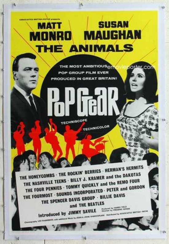 Pop Gear Stupefaction Movie of the Week Pop Gear Go Go Mania 1965