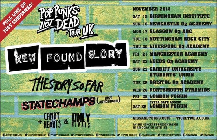 Pop Punks Not Dead Tour New Found Glory announce UK PopPunk39s Not Dead Tour idobi