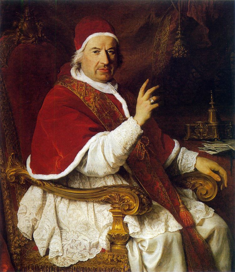 Pope Benedict XIV Pope Benedict XIV Wikipedia the free encyclopedia