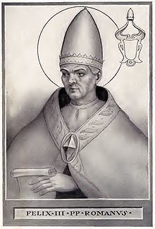 Pope Felix III uploadwikimediaorgwikipediacommonsthumb77d