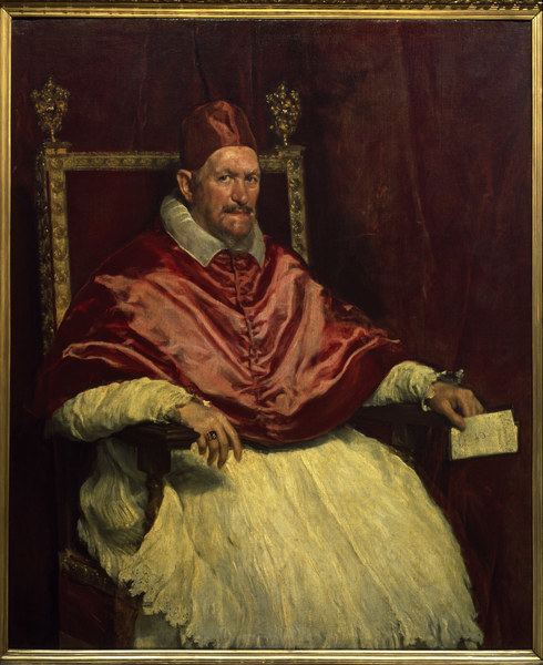 Pope Innocent X Pope Innocent X PaintVelasquez c1650 Diego Rodriguez