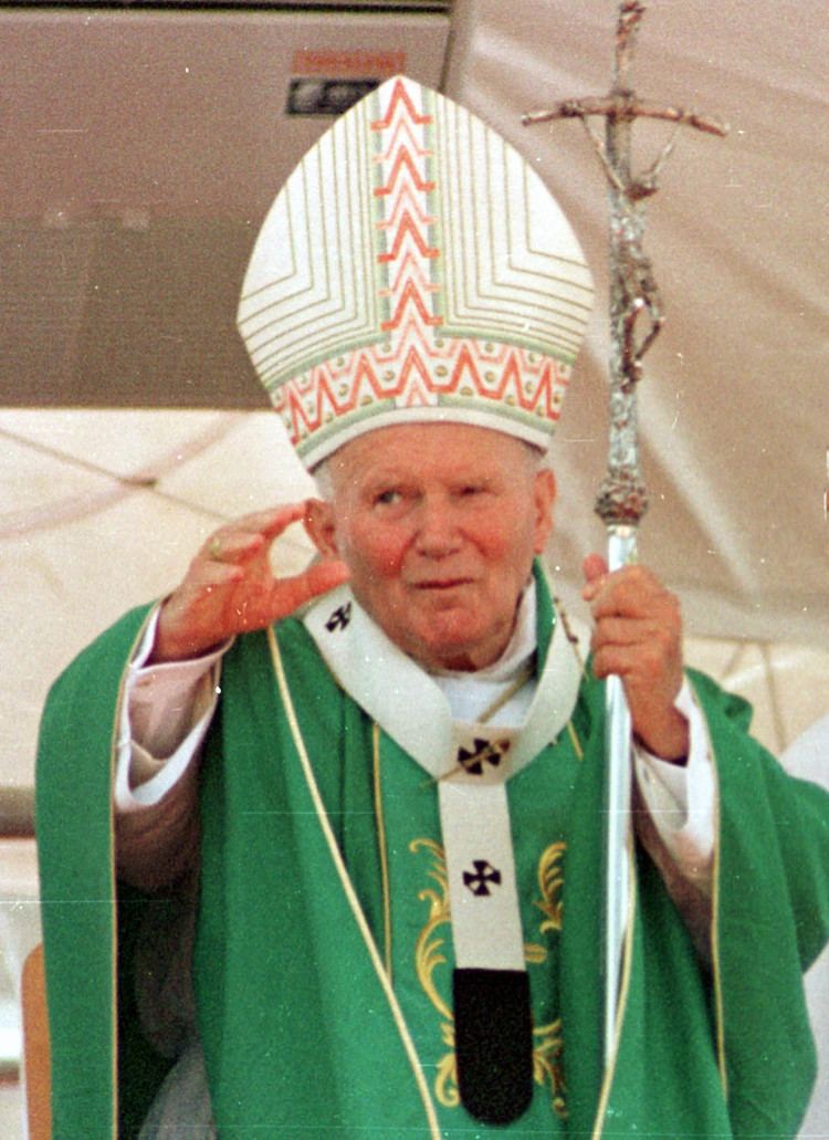 Pope John Paul II Pope John Paul II Wikipedia the free encyclopedia