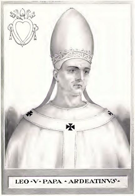 Pope Leo V FilePope Leo V Illustrationjpg Wikimedia Commons