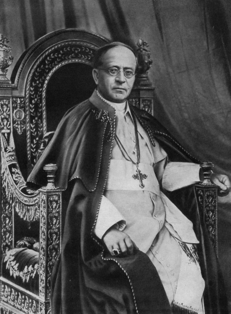 Pope Pius XI Pope Pius XI Wikipedia the free encyclopedia