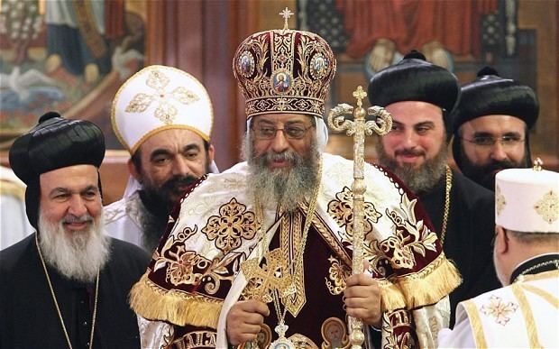 Pope Tawadros II of Alexandria egyptianstreetscomwpcontentuploads201504pop
