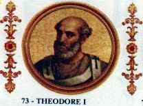 Pope Theodore I Pope Theodore I Wikipedia the free encyclopedia