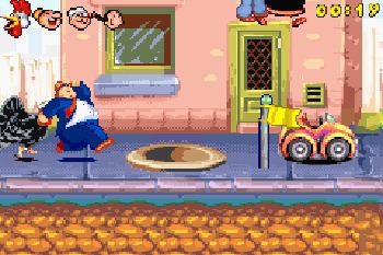 Popeye: Rush for Spinach Popeye Rush for spinach Symbian game Popeye Rush for spinach