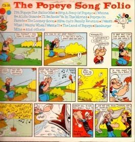 Popeye Song Folio earbudspopdosecomtonyredmanimgPopeye20Song2