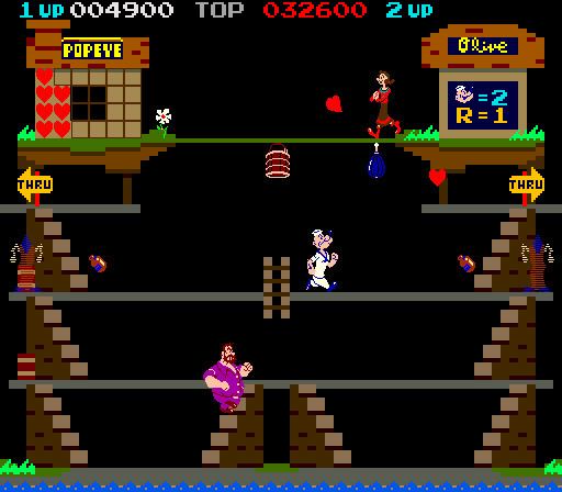 Popeye (video game) Popeye Videogame by Nintendo