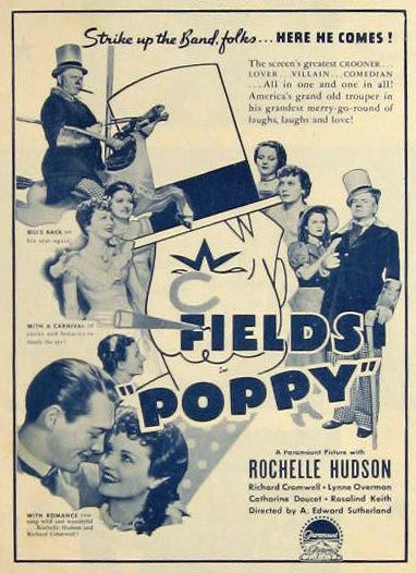 Poppy (1936 film) Poppy WC Fields 1936 Vintage Movie Ad Vintage Movie Ads