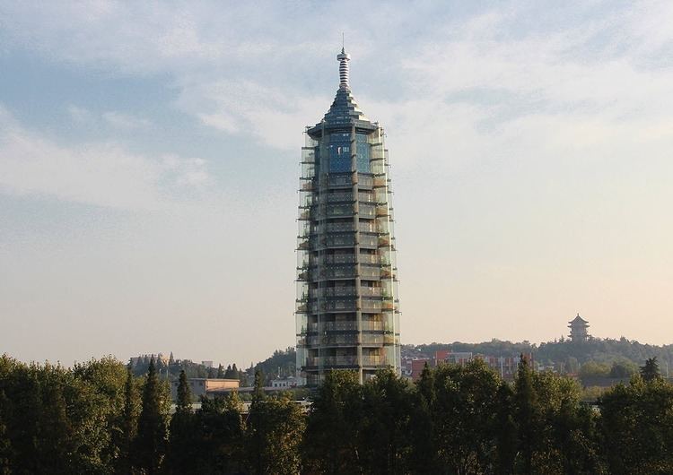 Porcelain Tower of Nanjing Famous Porcelain Tower of Nanjing Rebuilt Amusing Planet