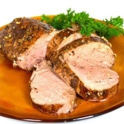 Pork loin Roasted Pork Loin Recipe Allrecipescom