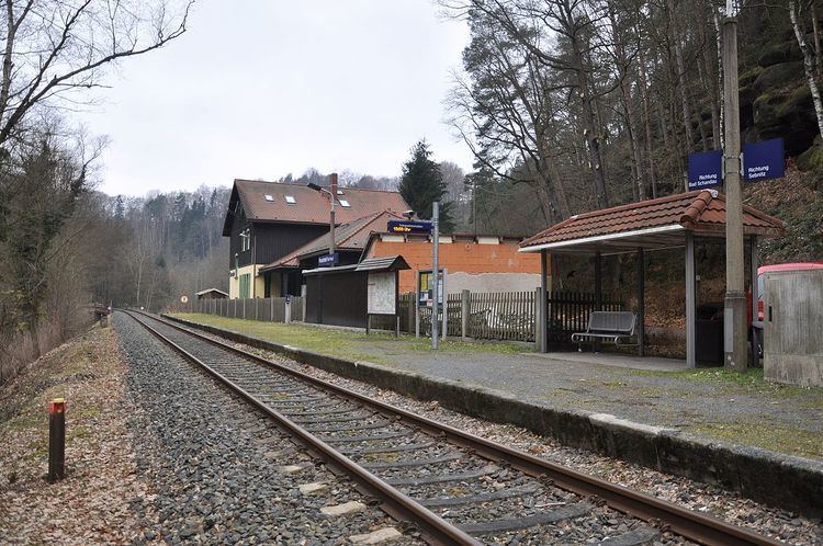 Porschdorf railway station