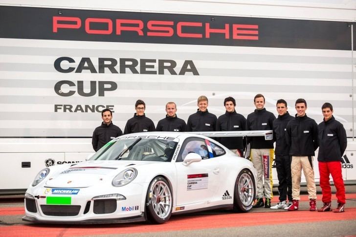 Porsche Carrera Cup France Neuf pilotes en lice pour le Porsche Carrera Cup France Scholarship