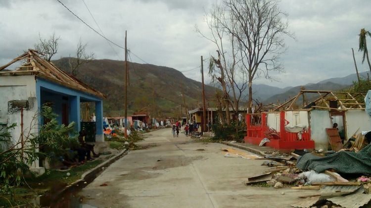 Port-à-Piment In the aftermath of Hurricane Matthew in PortaPiment Haiti