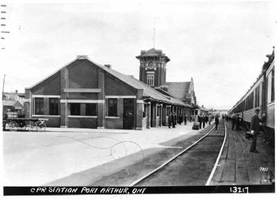 Port Arthur, Ontario CPR Station Port Arthur 1925 The Gateway to Northwestern