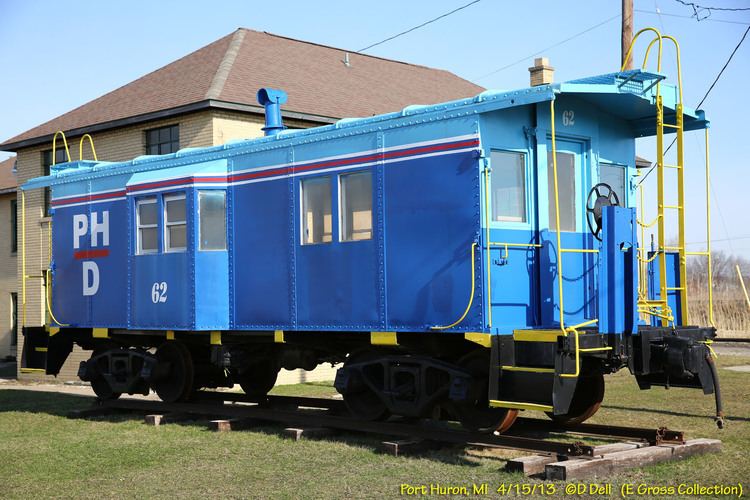 Port Huron and Detroit Railroad wwwrailroadmichigancomphdcab62bjpg
