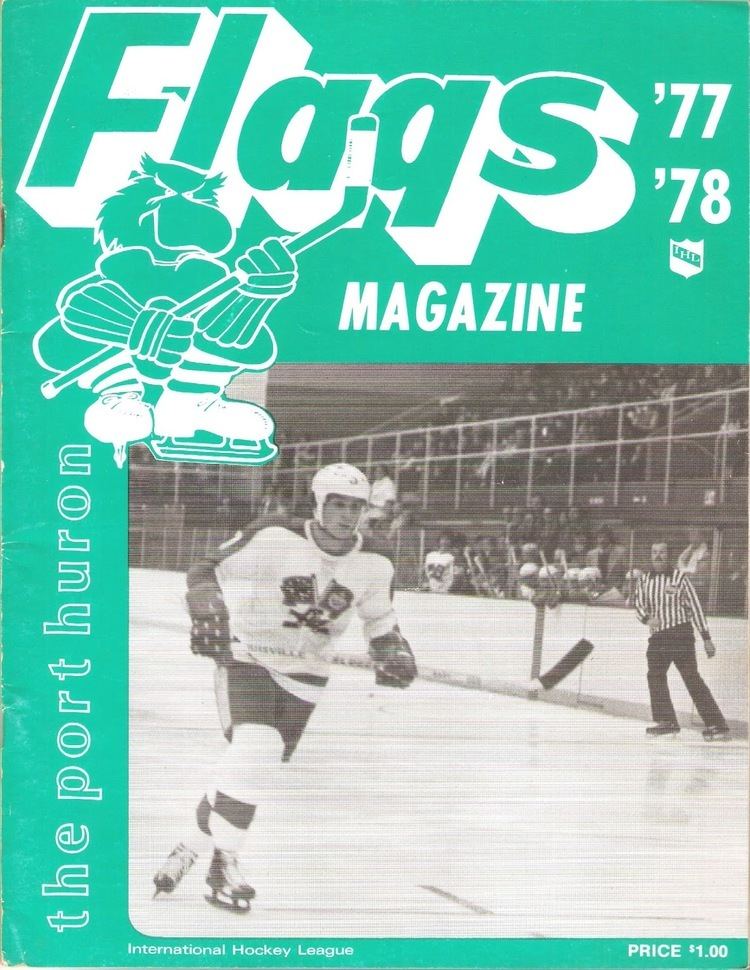 Port Huron Flags Hockey Programs Port Huron Flags IHL 197778