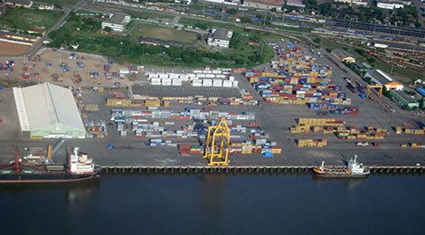 Port Maputo Dredging in the port of Maputo Mozambique allows it to receive
