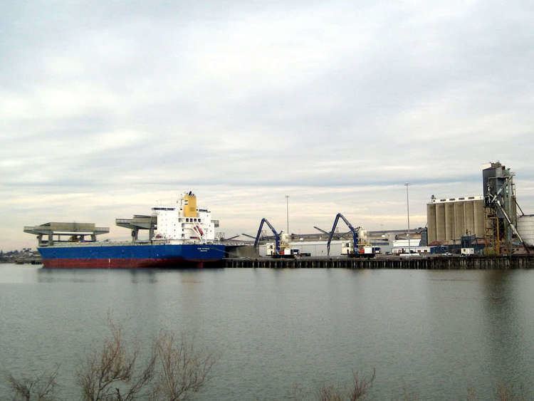Port of Sacramento My West Sacramento Photo of the Day Two Ships at the Port of