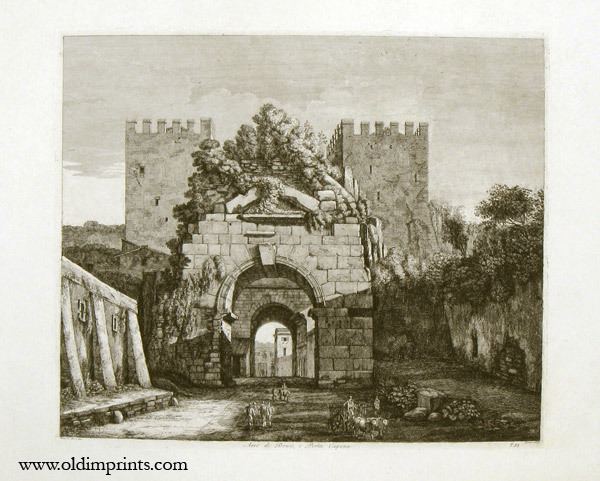 Porta Capena Arco di Druso e Porta Capena