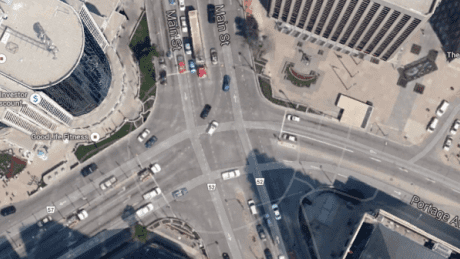 Portage and Main Roundabout pitched for Winnipeg39s Portage and Main Manitoba CBC News