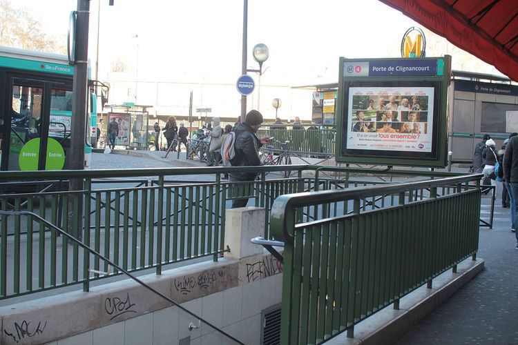 Porte de Clignancourt (Paris Métro)
