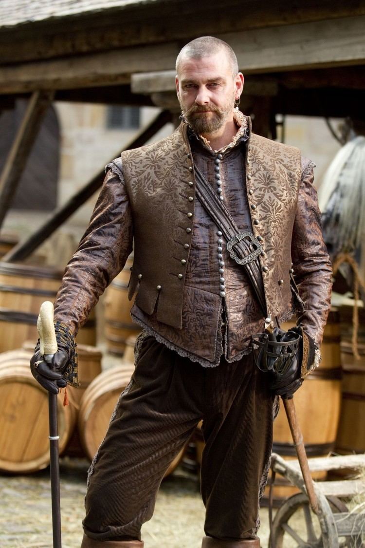 Porthos Ray Stevenson as Porthos in THE THREE MUSKETEERS 2011 History on