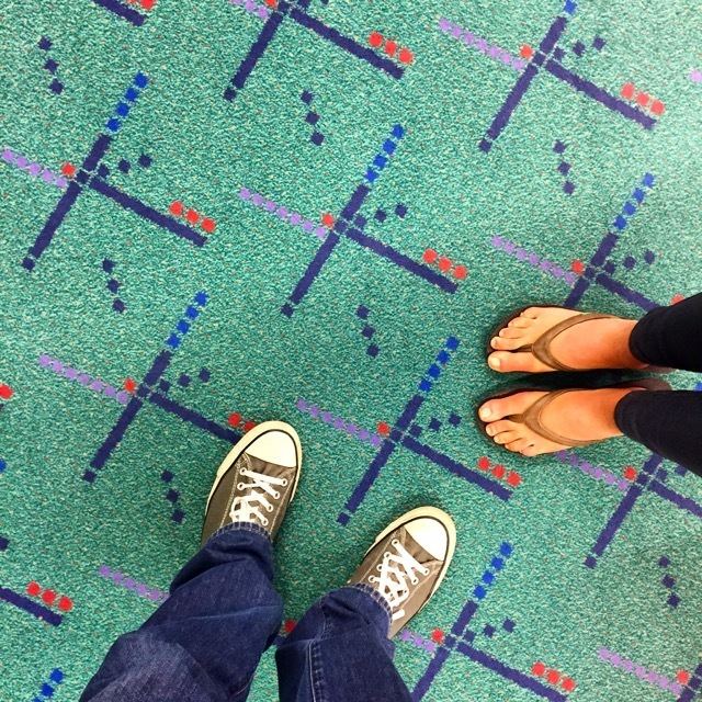 Portland International Airport carpet