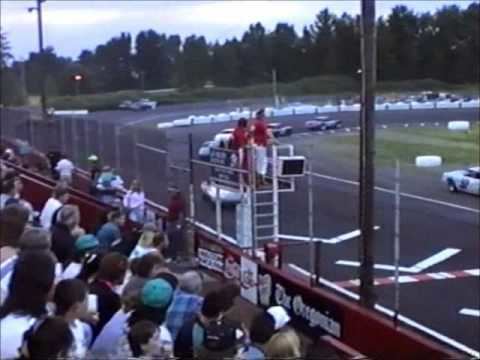 Portland Speedway Michael Wade Last to First Nascar Win at Portland Speedway YouTube