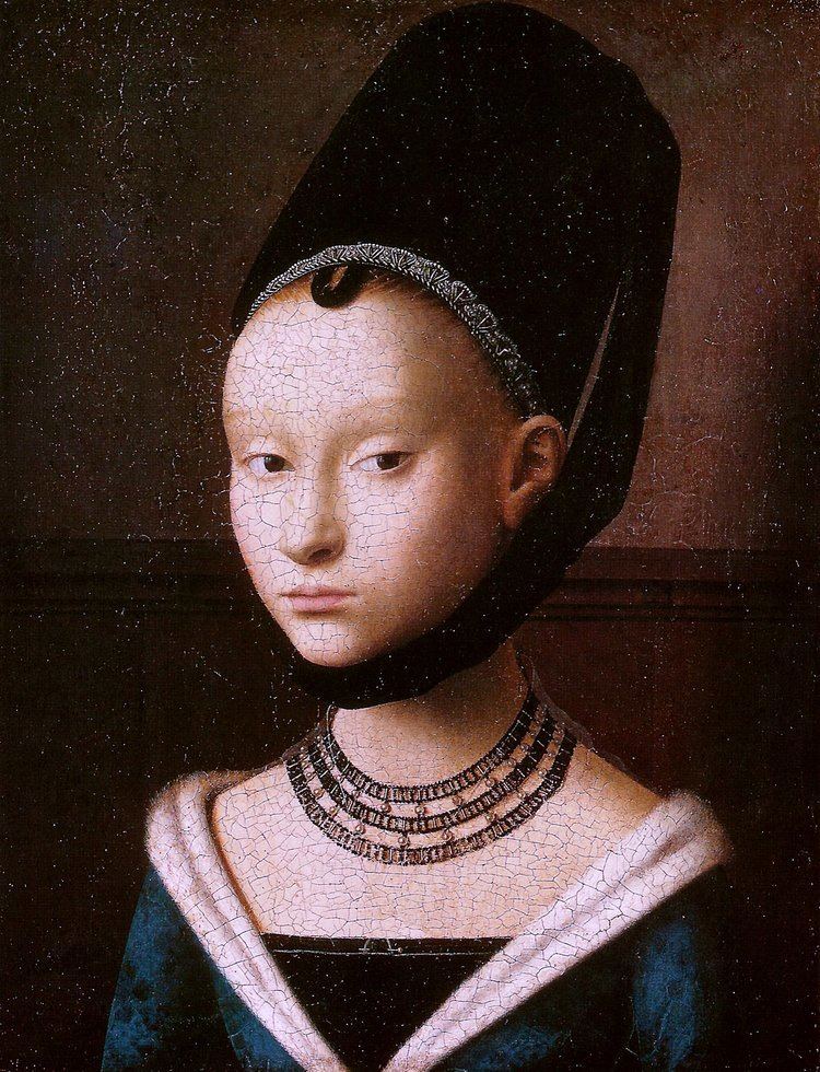 Portrait of a Young Girl (Christus) httpsuploads1wikiartorgimagespetruschristu