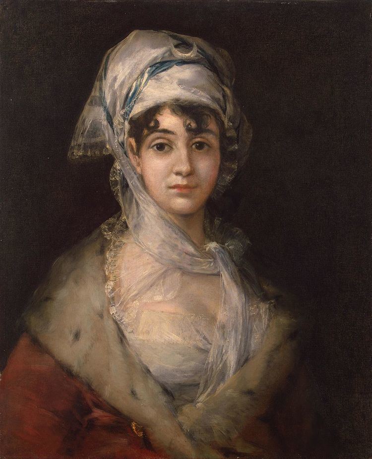 Portrait of Doña Antonia Zárate (1810-1811)