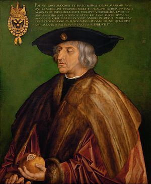 Portrait of Emperor Maximilian I httpsuploadwikimediaorgwikipediacommonsthu